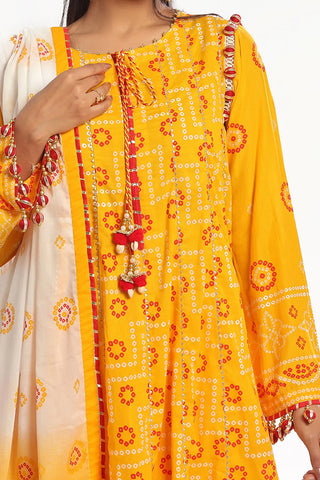 GUL AHEMD-3 Piece Unstitched Printed Lawn Suit CL-52170 A