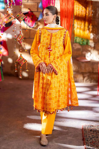 GUL AHEMD-3 Piece Unstitched Printed Lawn Suit CL-52170 A