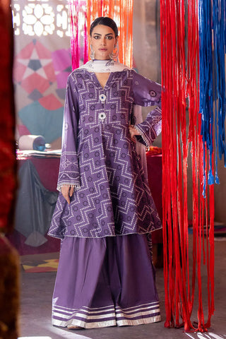 GUL AHEMD-3 Piece Unstitched Printed Lawn Suit CL-52170 B