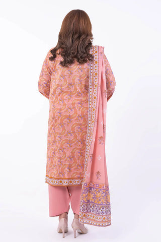 GUL AHMED -3 Piece Unstitched Printed Lawn Suit CL-52380 B
