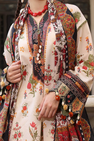 GUL AHEMD -3 Piece Unstitched Printed Lawn Suit with Printed Lawn Dupatta CL-52390