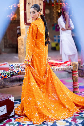 GUL AHMED-3 Piece Unstitched Printed Lawn Suit CL-52399 A