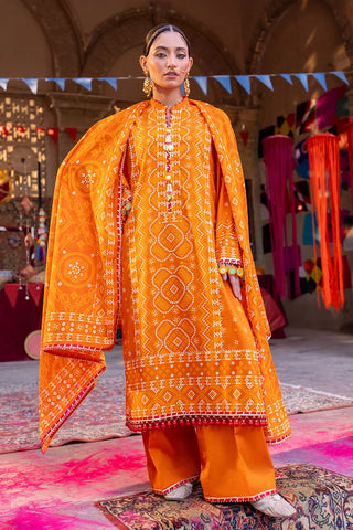 GUL AHMED-3 Piece Unstitched Printed Lawn Suit CL-52399 A