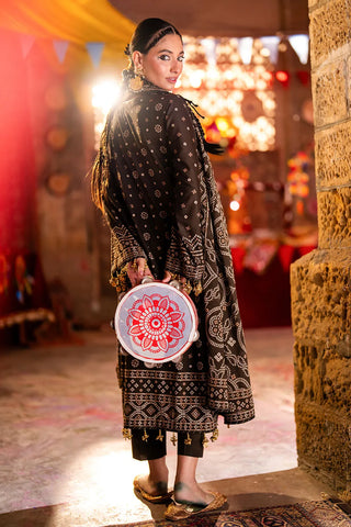 GUL AHMED-3 Piece Unstitched Printed Lawn Suit CL-52399 B