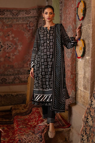 GUL AHMED-3 Piece Unstitched Printed Lawn Suit CL-52412 A