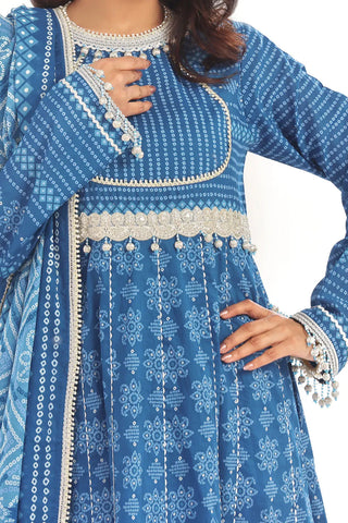 GUL AHEMD-3 Piece Unstitched Printed Lawn Suit CL-52412 B