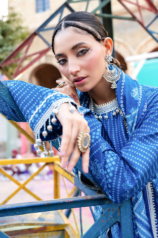 GUL AHEMD-3 Piece Unstitched Printed Lawn Suit CL-52412 B