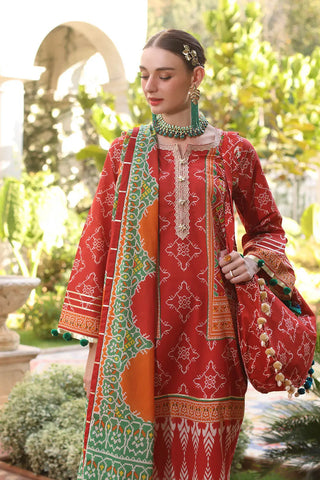 GUL AHMED -3 Piece Unstitched Printed Lawn Suit with Printed Lawn Dupatta CL-52505