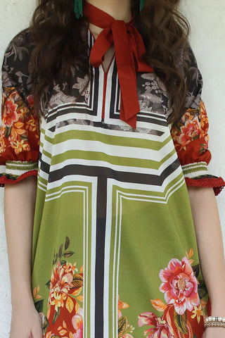 GUL AHEMD -3 Piece Unstitched Printed Lawn Suit with Printed Lawn Dupatta CL-52570
