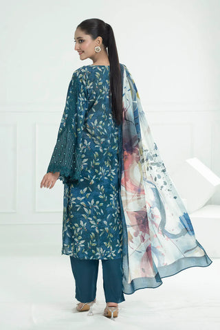 GUL AHMED-3 Piece Unstitched Printed Lawn Suit CL-52435