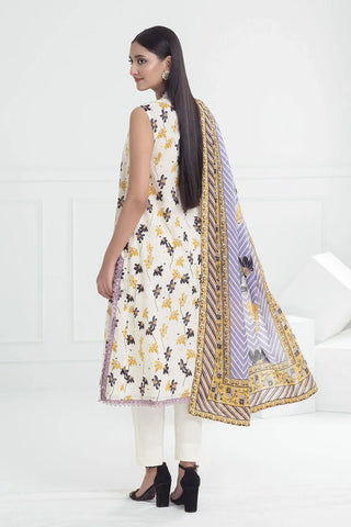 GUL AHMED -3 Piece Unstitched Printed Lawn Suit CL-52455