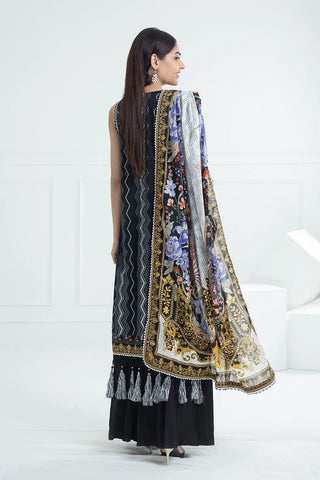GUL AHEMD -3 Piece Unstitched Printed Lawn Suit CL-52467