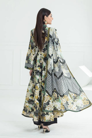 GUL AHMED -3 Piece Unstitched Printed Lawn Suit CL-52487