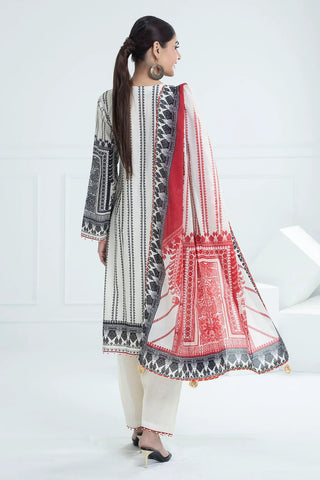 GUL AHMED-3 Piece Unstitched Printed Lawn Suit CL-52079 A