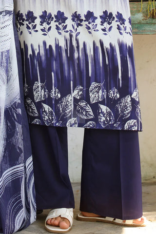 GUL AHMED-3 Piece Unstitched Printed Lawn Suit with Printed Lawn Dupatta CL-52058