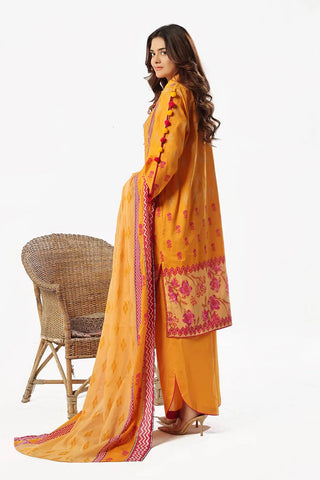 GUL AHMED -3 Piece Unstitched Printed Lawn Suit with Printed Lawn Dupatta CL-52508