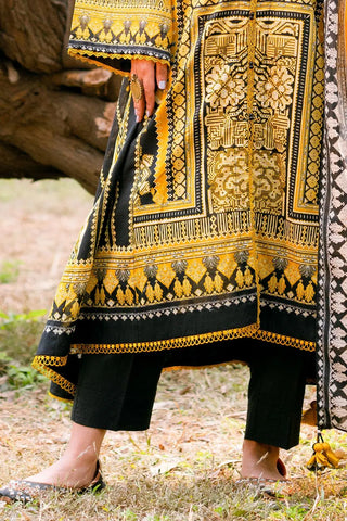 GUL AHMED-3 Piece Unstitched Printed Lawn Suit CL-52079 B