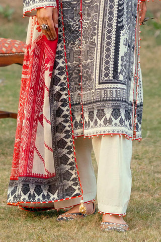 GUL AHMED-3 Piece Unstitched Printed Lawn Suit CL-52079 A