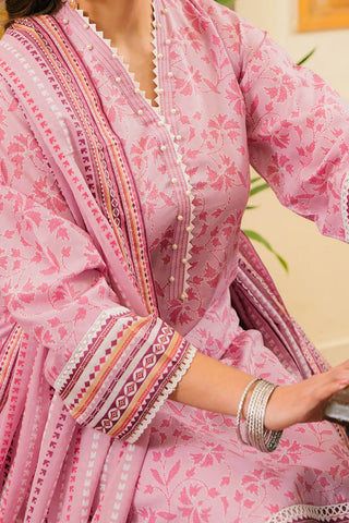 GUL AHMED -3 Piece Unstitched Printed Lawn Suit CL-42301 B