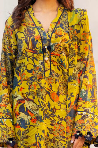 GUL AHMED -3 Piece Unstitched Printed Lawn Suit CL-52471