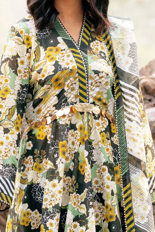 GUL AHMED -3 Piece Unstitched Printed Lawn Suit CL-52487