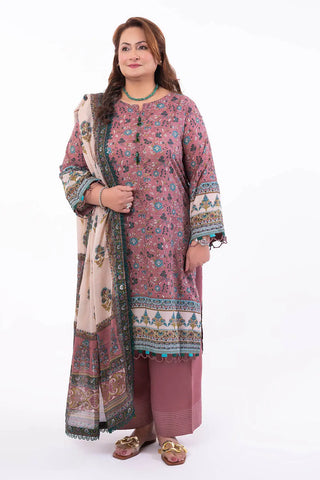 GUL AHMED -3 Piece Unstitched Printed Lawn Suit CL-52378 A