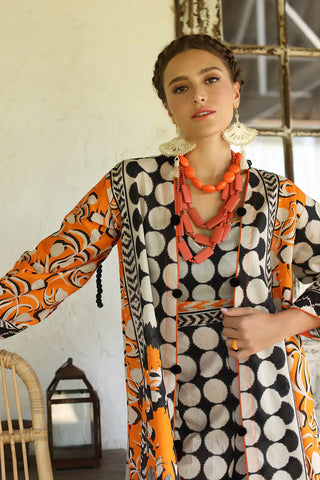 GUL AHMED-3 Piece Unstitched Printed Lawn Suit with Printed Lawn Dupatta CL-52527