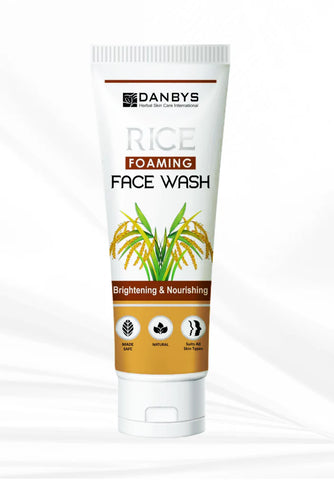 DANBYS RICE FOAMING FACE WASG 100ML