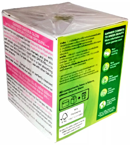 GARNIER SAKURA GLOW HYALURON SERUM CREAM 50ML