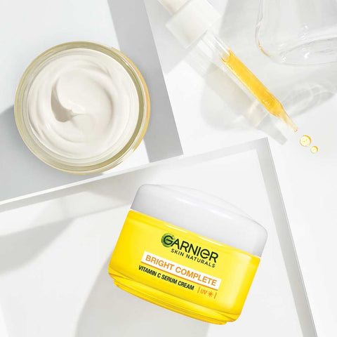 GARINER BRIGHT COMPLETE VITMIN-C SERUM CREAM