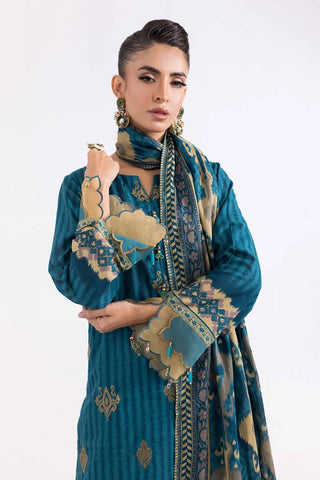 GUL AHMED-2PC Unstitched Printed Cambric Suit TCE-42002