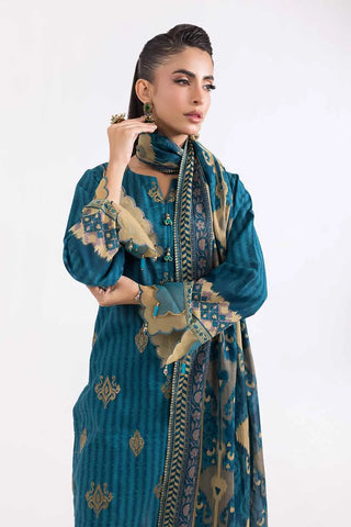 GUL AHMED-2PC Unstitched Printed Cambric Suit TCE-42002