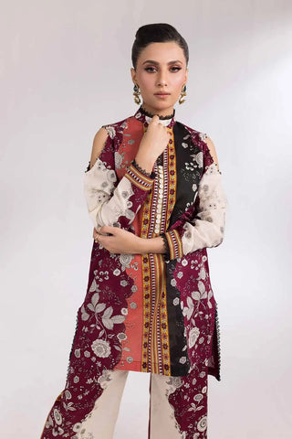 GUL AHMED-2PC Unstitched Printed Cambric Suit TCN-42001