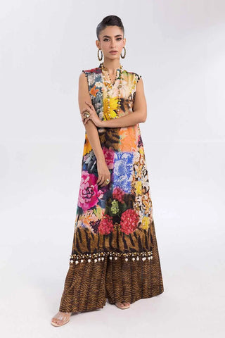 GUL AHMED -2PC Unstitched Printed Cambric Suit TCN-42002