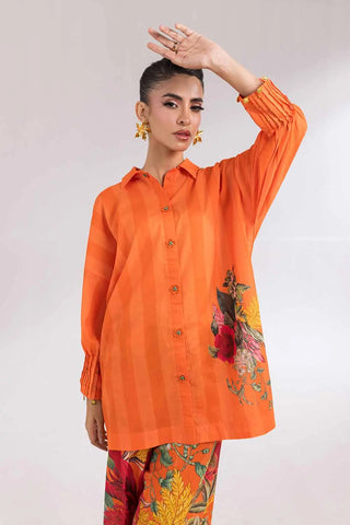 GUL AHMED -2PC Unstitched Printed Cambric Suit TCN-42005