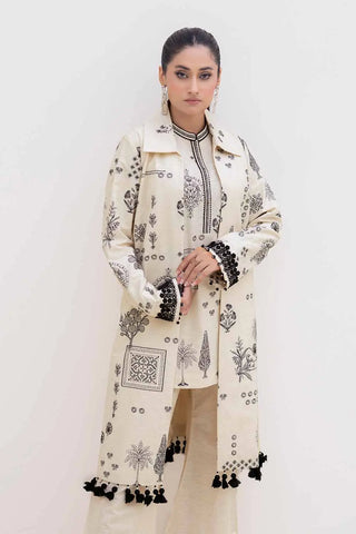 GUL AHMED -2PC Unstitched Embroidered Khaddar Suit TK-42002