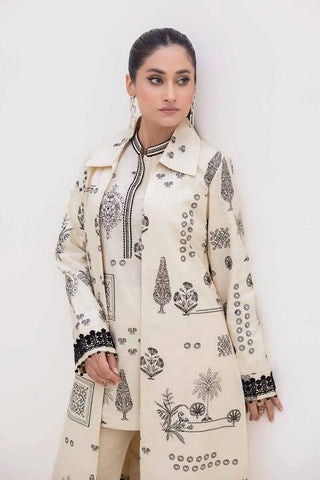GUL AHMED -2PC Unstitched Embroidered Khaddar Suit TK-42002