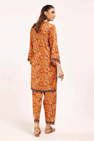 GUL AHMED -2PC Unstitched Printed Linen Suit VT-42010