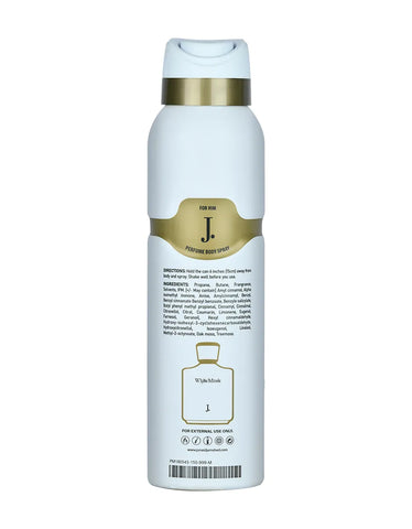 WHITE MUSK J. BODY SPRAY
