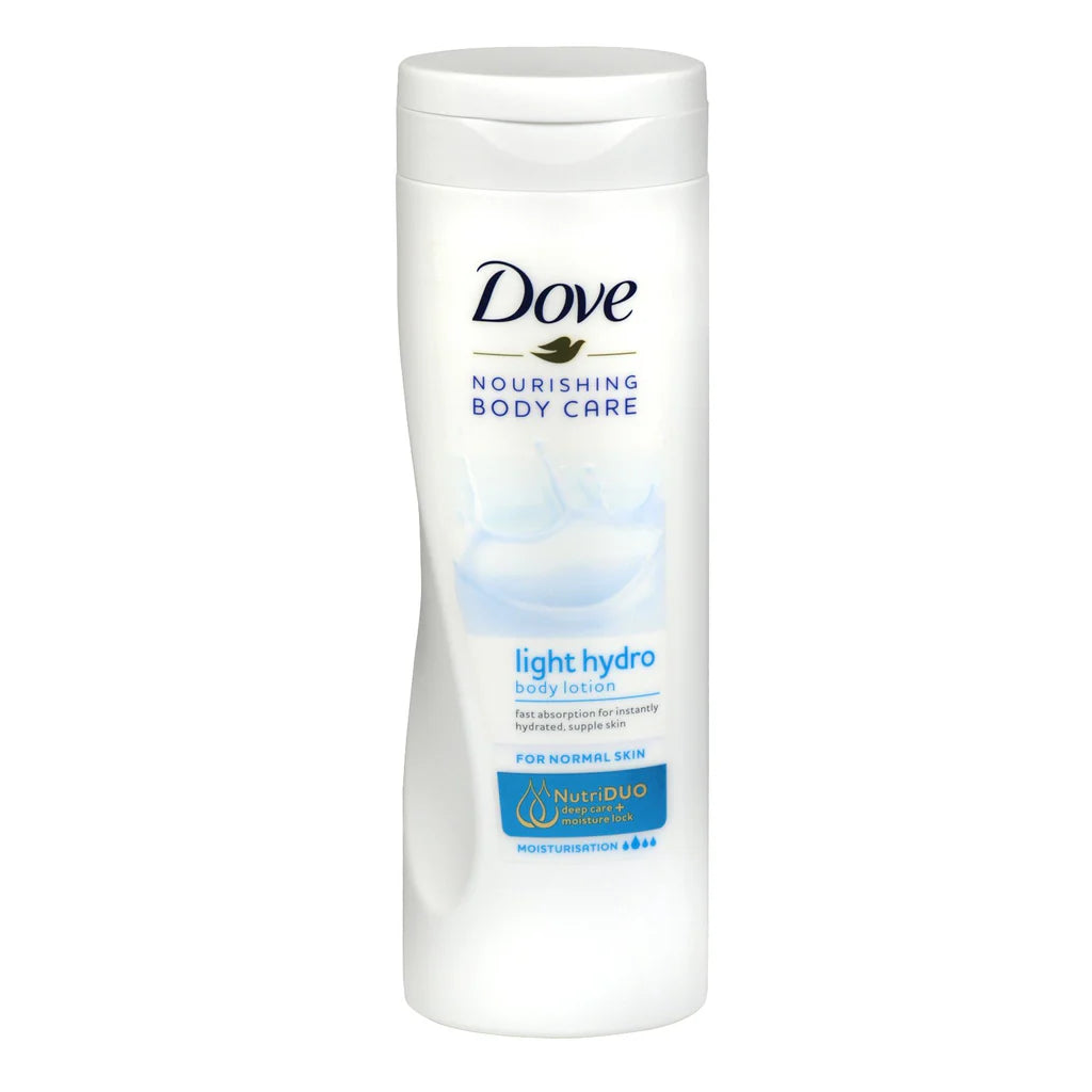 DOVE NOURISHING BODY CARE LIGHY HYDRO 400ML